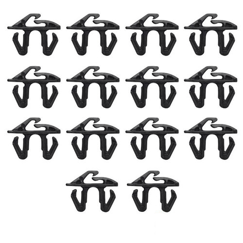 Austral Clotheslines Foldaway Rotary Line Retainer Clips X 14 Black