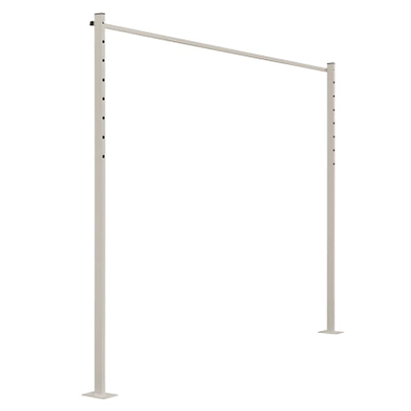 Austral Clotheslines 2.4M Ground Mount Kit Plated Hard Surface Installation