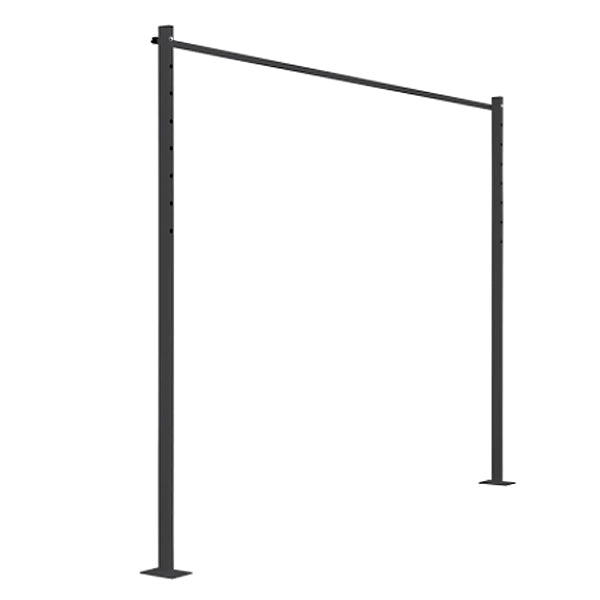 Austral Clotheslines 2.4M Ground Mount Kit Plated - Hard Surface Installation Monument