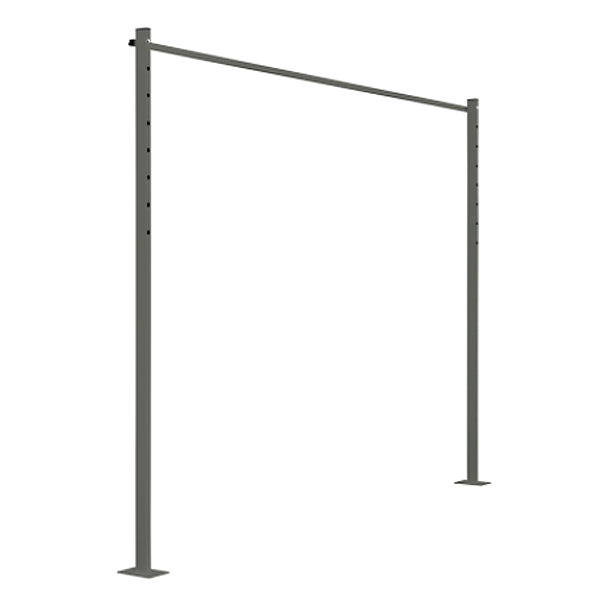 Austral Clotheslines 2.4M Ground Mount Kit Plated Hard Surface Installation