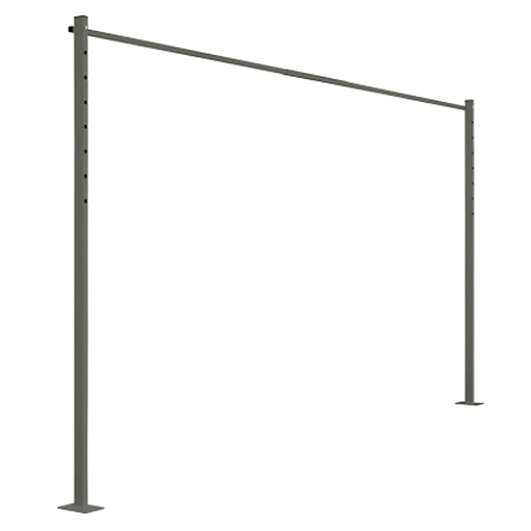 Austral Clotheslines 3.3M Ground Mount Kit Plated Hard Surface Installation