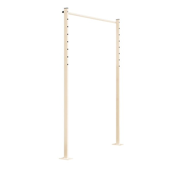Austral Clotheslines 1.3M Ground Mount Kit Plated - Hard Surface Installation Classic Cream