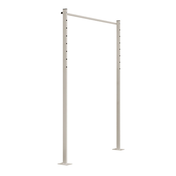 Austral Clotheslines 1.3M Ground Mount Kit Plated Hard Surface Installation