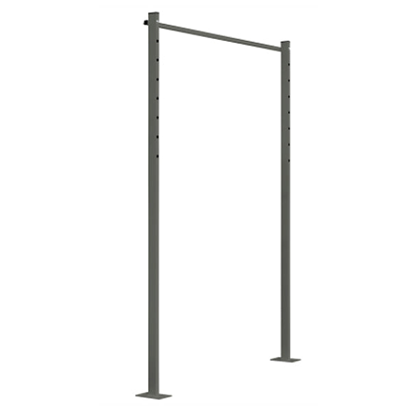 Austral Clotheslines 1.3M Ground Mount Kit Plated - Hard Surface Installation Woodland Grey
