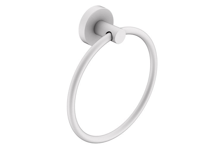 ADP Soul Hand Towel Ring Matte White