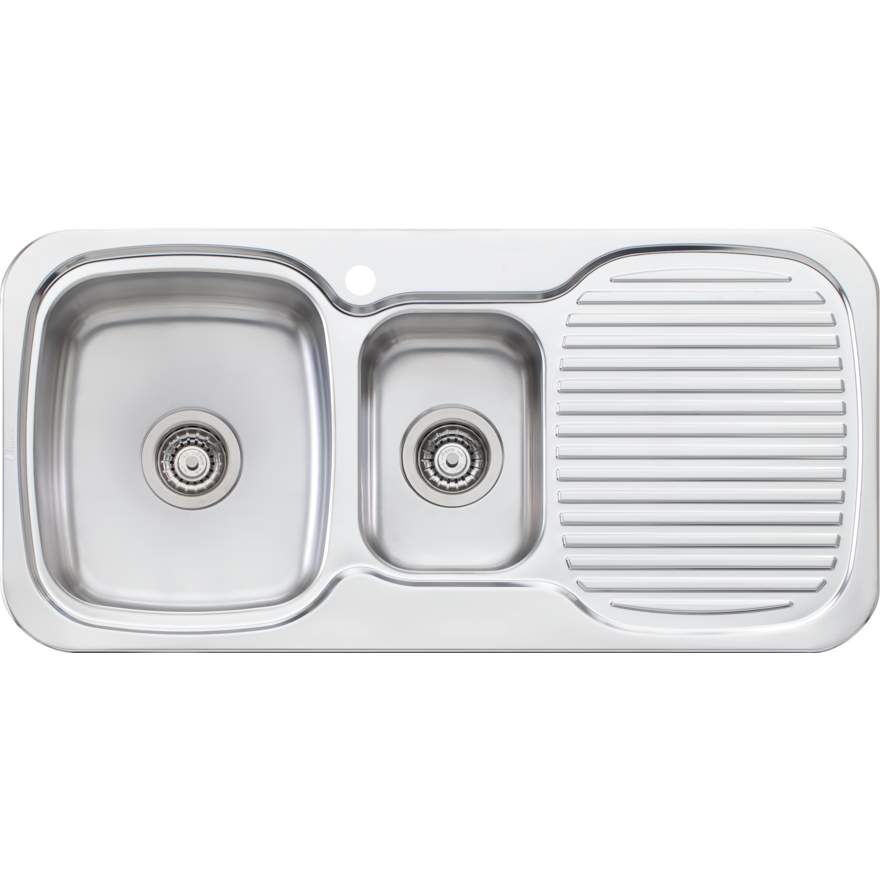 Oliveri Lakeland LL126 Sink 980mm 1&1/2 Left Hand Bowl