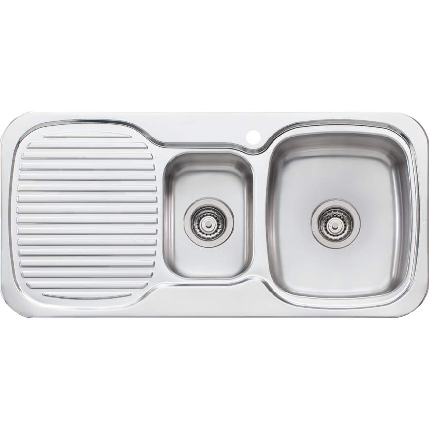 Oliveri Lakeland LL127 Sink 980mm 1&1/2 Right Hand Bowl