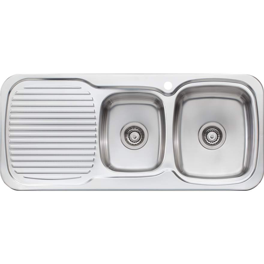 Oliveri Lakeland LL137 Sink 1080mm 1&3/4 Right Hand Bowl