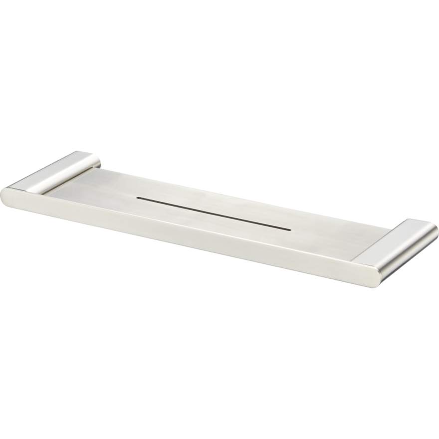 Oliveri Madrid Metal Shelf 420mm Brushed Nickel