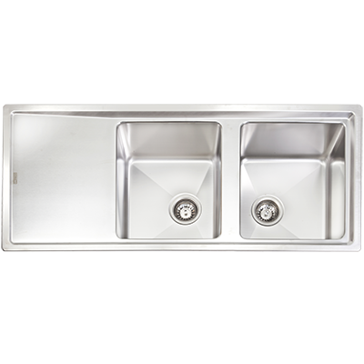 Artusi Mayfair Stainless Steel Kitchen Sink Universal 0 Tap Hole