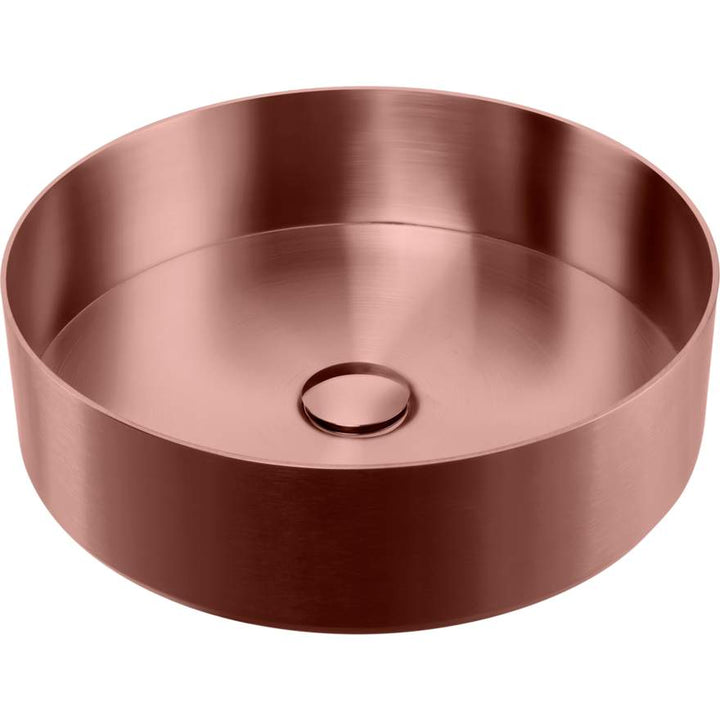 Oliveri Milan MI71CU Round Stainless Steel Copper Basin