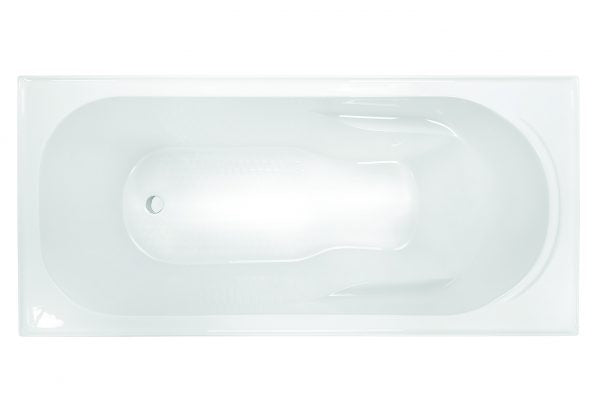 Decina Modena 1210 Inset Shower Bath - White