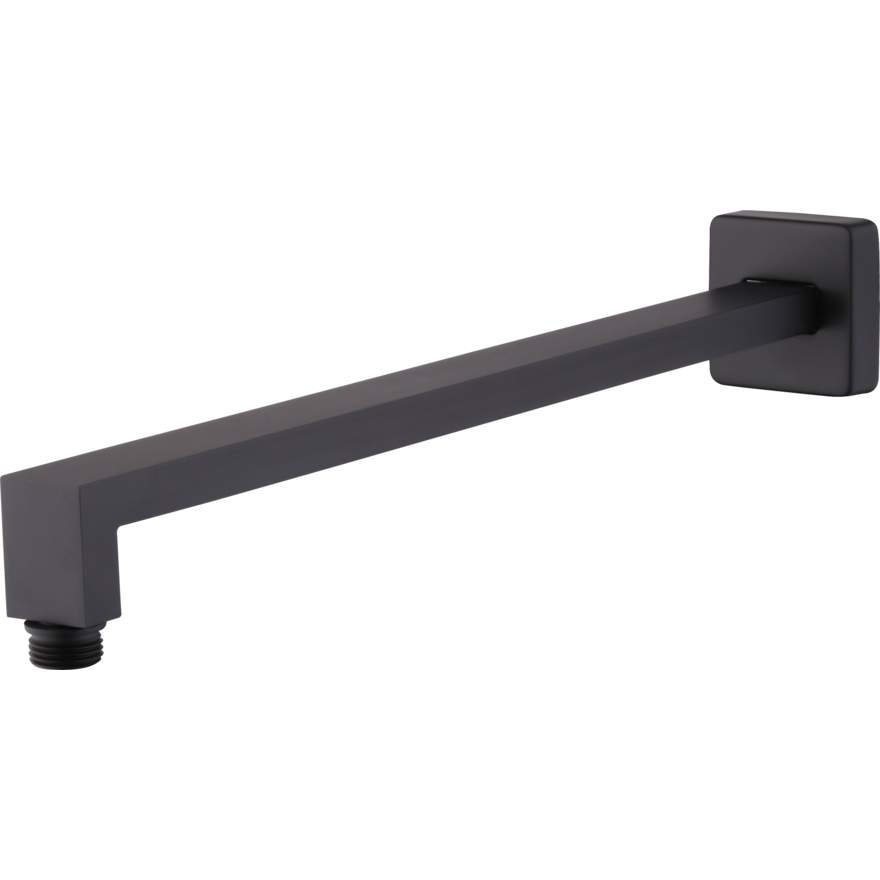 Oliveri Monaco Angled Wall Arm Square Matt Black