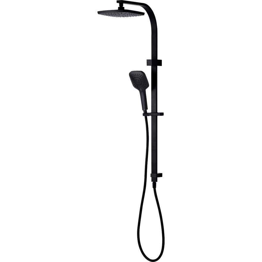 Oliveri Monaco Dual Shower Set Matt Black