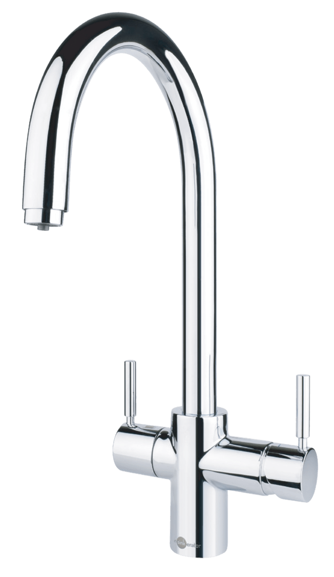 InSinkErator Multitap 3N1 J Shape Chrome Steaming Hot Water Tap