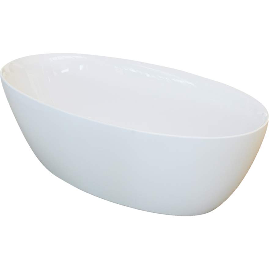 Oliveri Naples Freestanding Oval Tub 1500 White