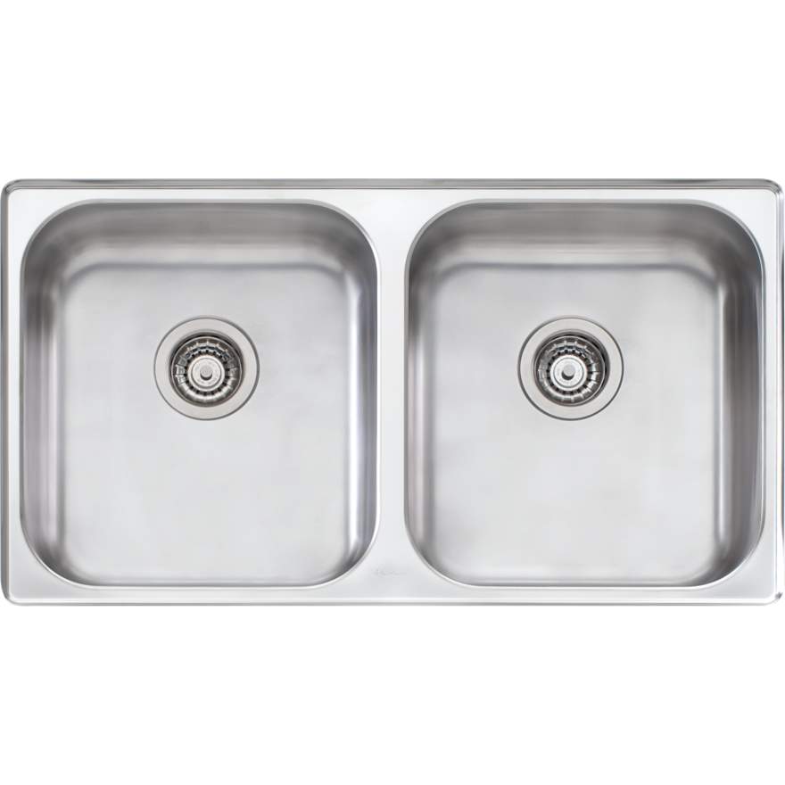 Oliveri Nu-Petite NP60U Double Bowl Undermount Sink