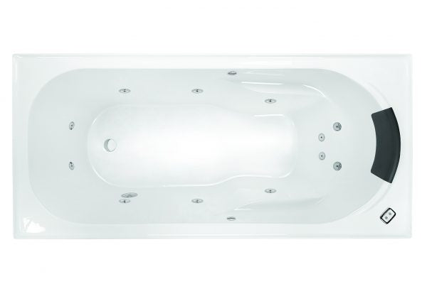 Decina Prima 1520 Contour Spa Bath - 12 Jet