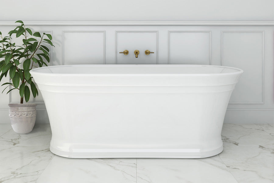 Decina Regent 1700 Freestanding Bath - White