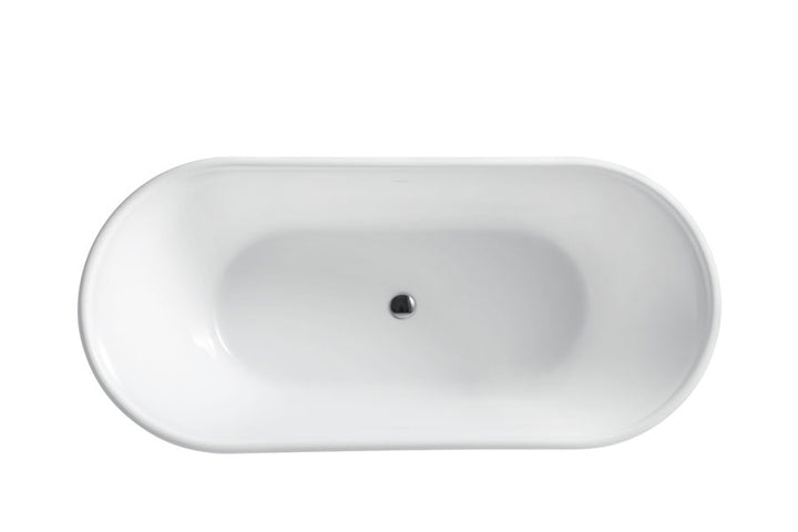 Decina Regent 1700 Freestanding Bath - White 