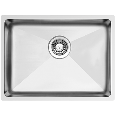 Artusi Regent Single Bowl Sink Universal 0 Tap Hole