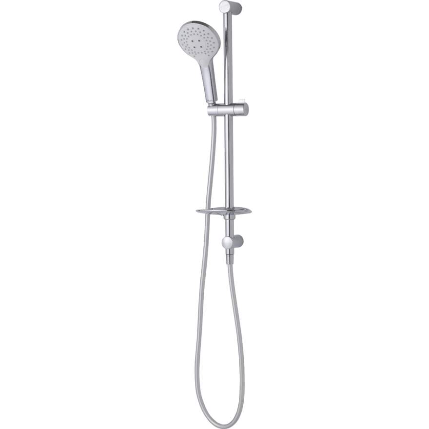 Oliveri Rome Shower Rail Set Chrome