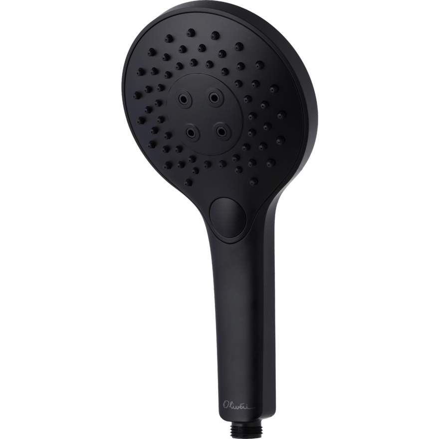 Oliveri Rome Hand Shower Head Matt Black