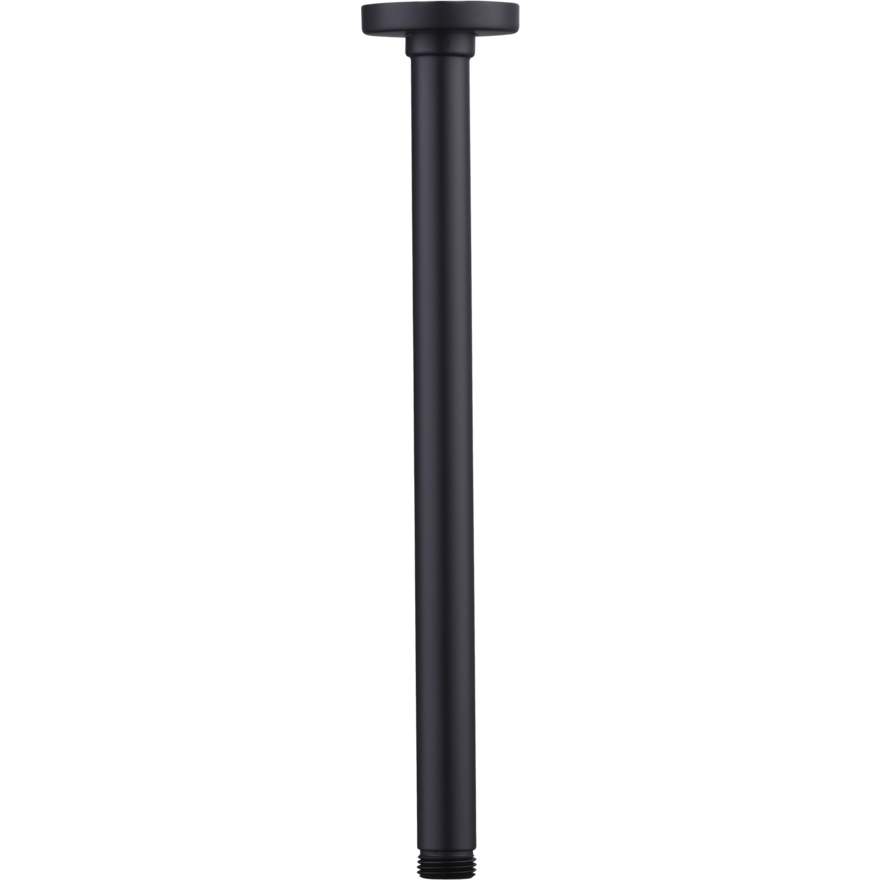 Oliveri Rome Ceiling Arm Straight Matt Black