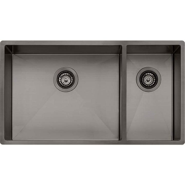 Oliveri Spectra 1&1/2 Bowl Gunmetal Sink