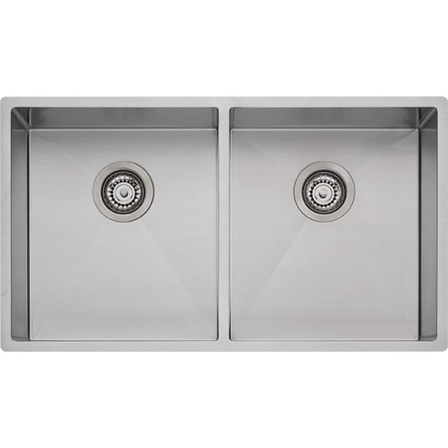 Oliveri Spectra SB63CSS Double Bowl Stainless Sink