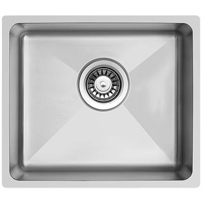 Artusi Strand Single Bowl Sink Universal 0 Tap Hole