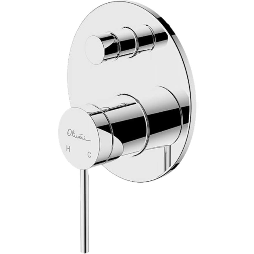 Oliveri Venice Wall Mixer W/Dir Chrome