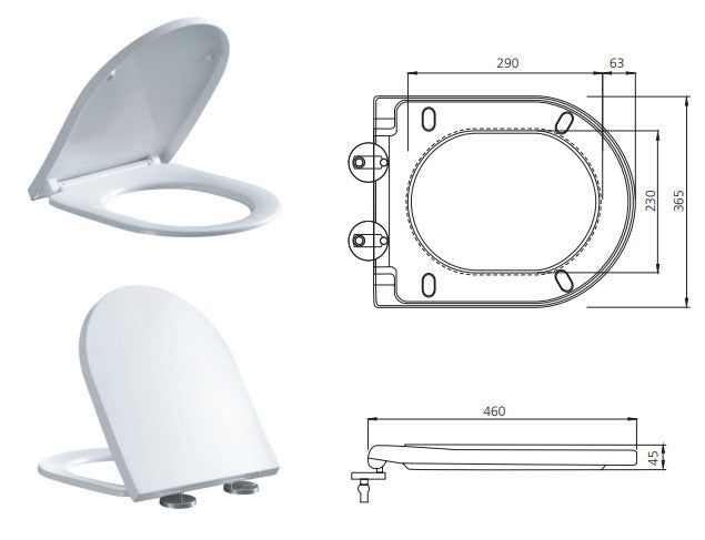 Oliveri ViennaÂ  - Seat Cover (Oslo) White